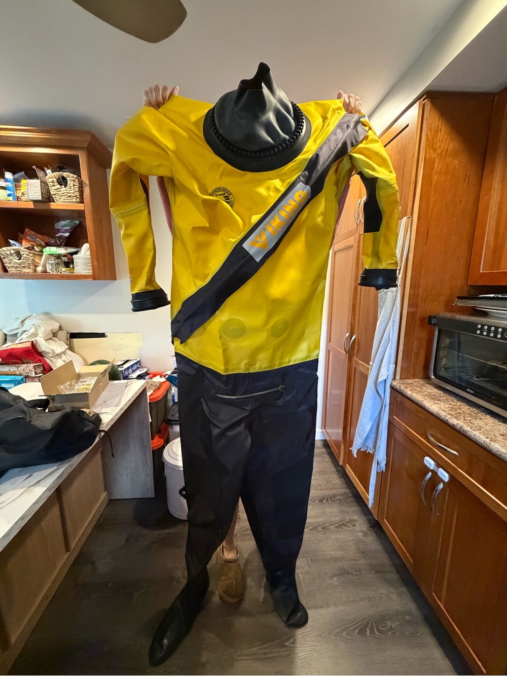 Viking WRS Water Rescue Suit Brand new with tags, carry bag, manuals/repair kit